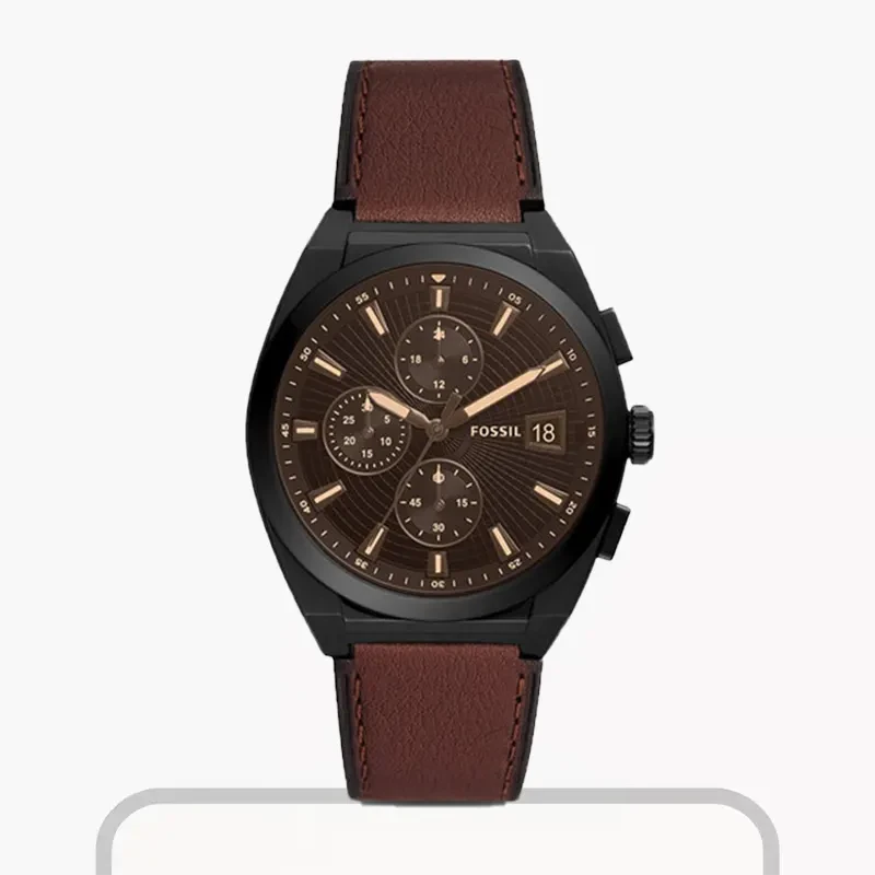 Fossil Everett Chronograph Quartz Movement Men's Watch- FS5798